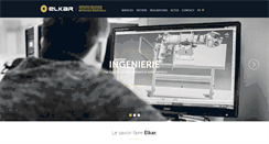 Desktop Screenshot of elkar-ingenierie.com